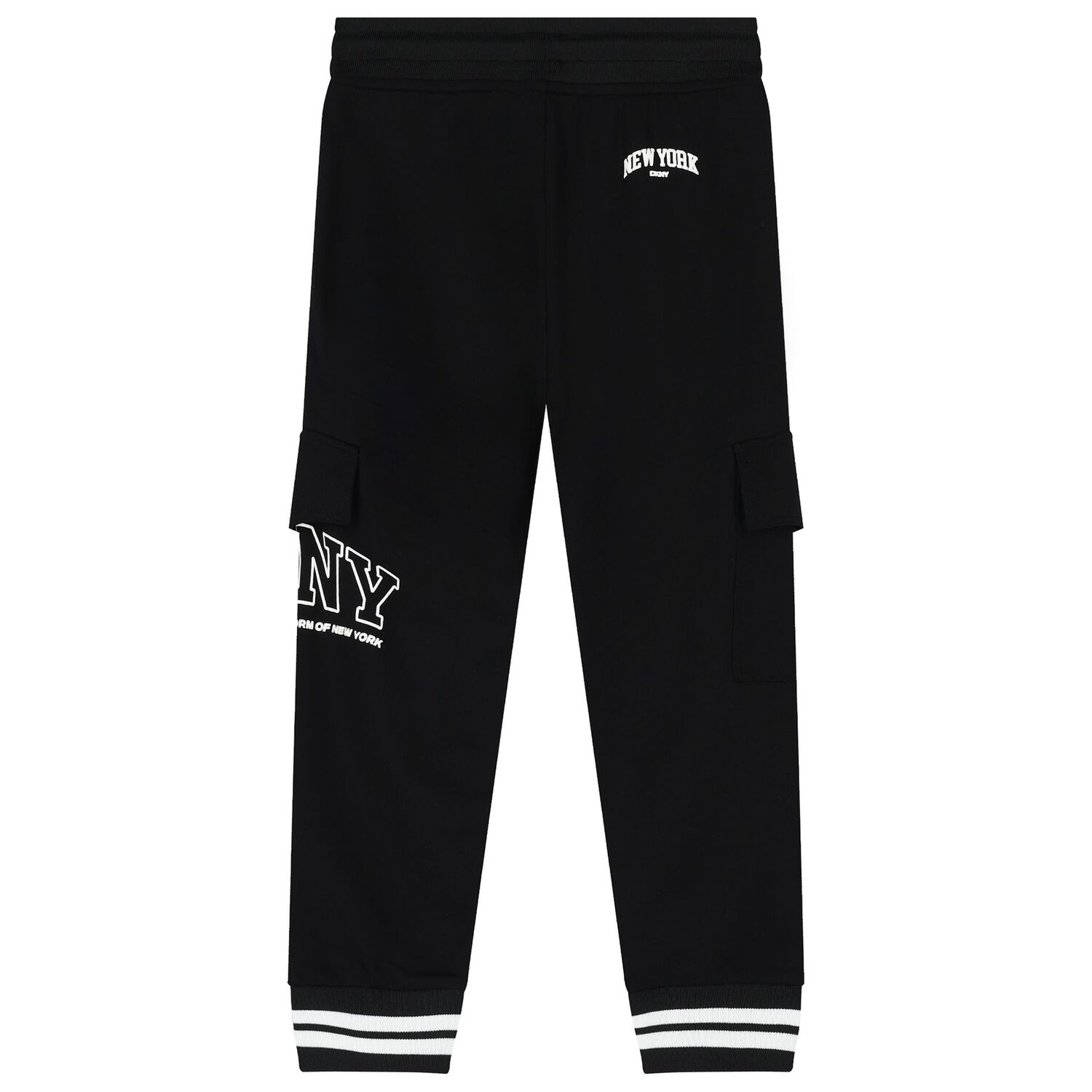 Black Logo Joggers, 1, hi-res