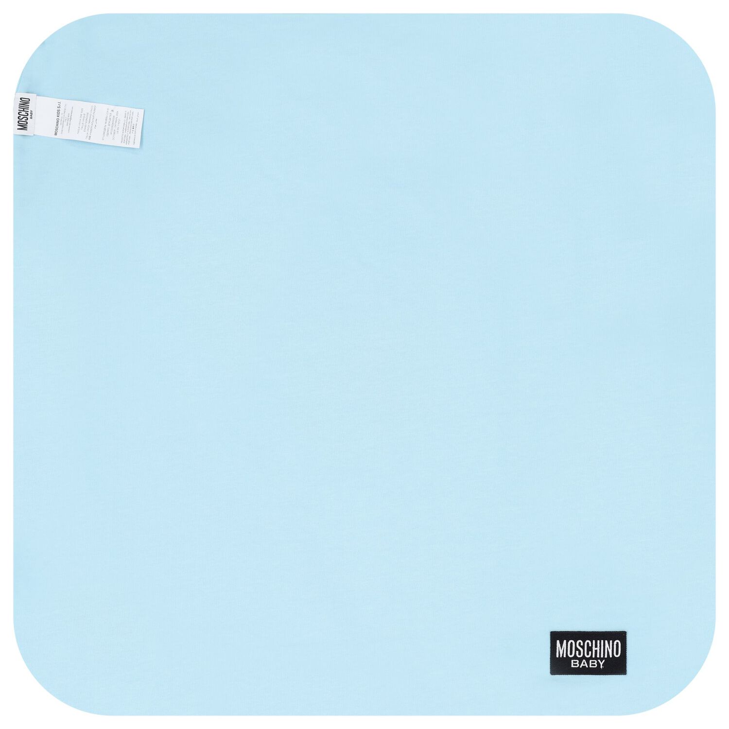 بطانيه اطفال بالشعار بطبعه تيدى بير باللون الازرق, 4, hi-res