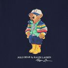 سويتشيرت أولاد بشعار تيدي باللون الكحلي, 1, hi-res