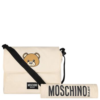 Beige Teddy Bear Baby Changing Bag