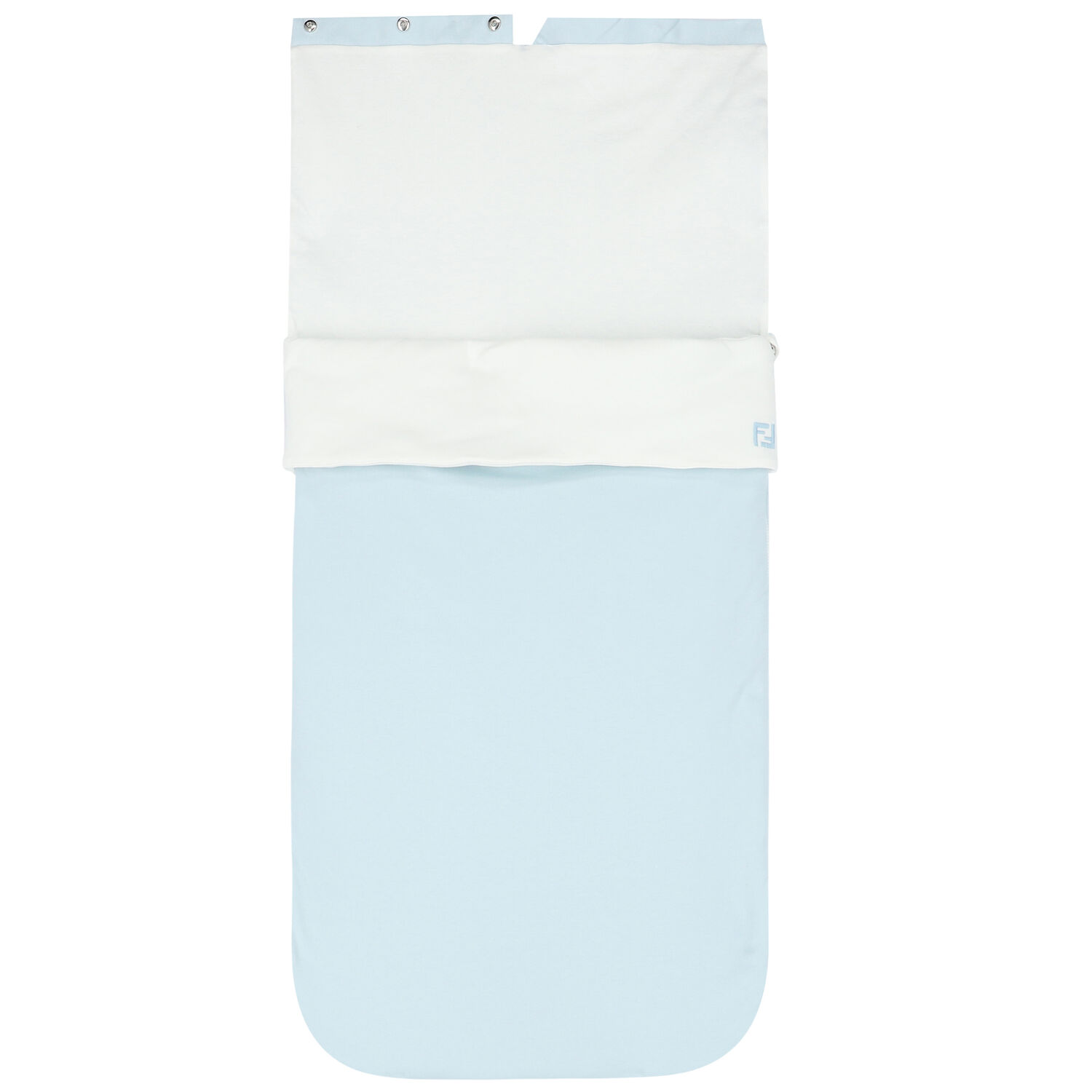 مدس بالشعار باللون الأزرق والأبيض, 1, hi-res