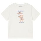 Ivory Thomas Bear Logo T-Shirt, 1, hi-res
