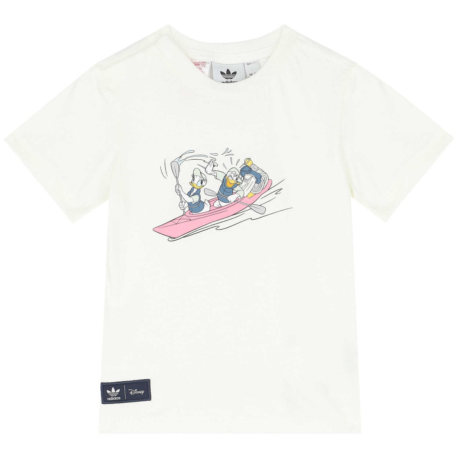 طقم شورت ديزنى باللون العاجى والازرق, 1, hi-res