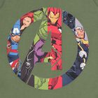 Boys Green Avengers Shorts Set, 1, hi-res