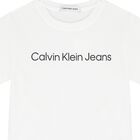 تيشيرت أولاد بالشعار باللون الأبيض , 2, hi-res