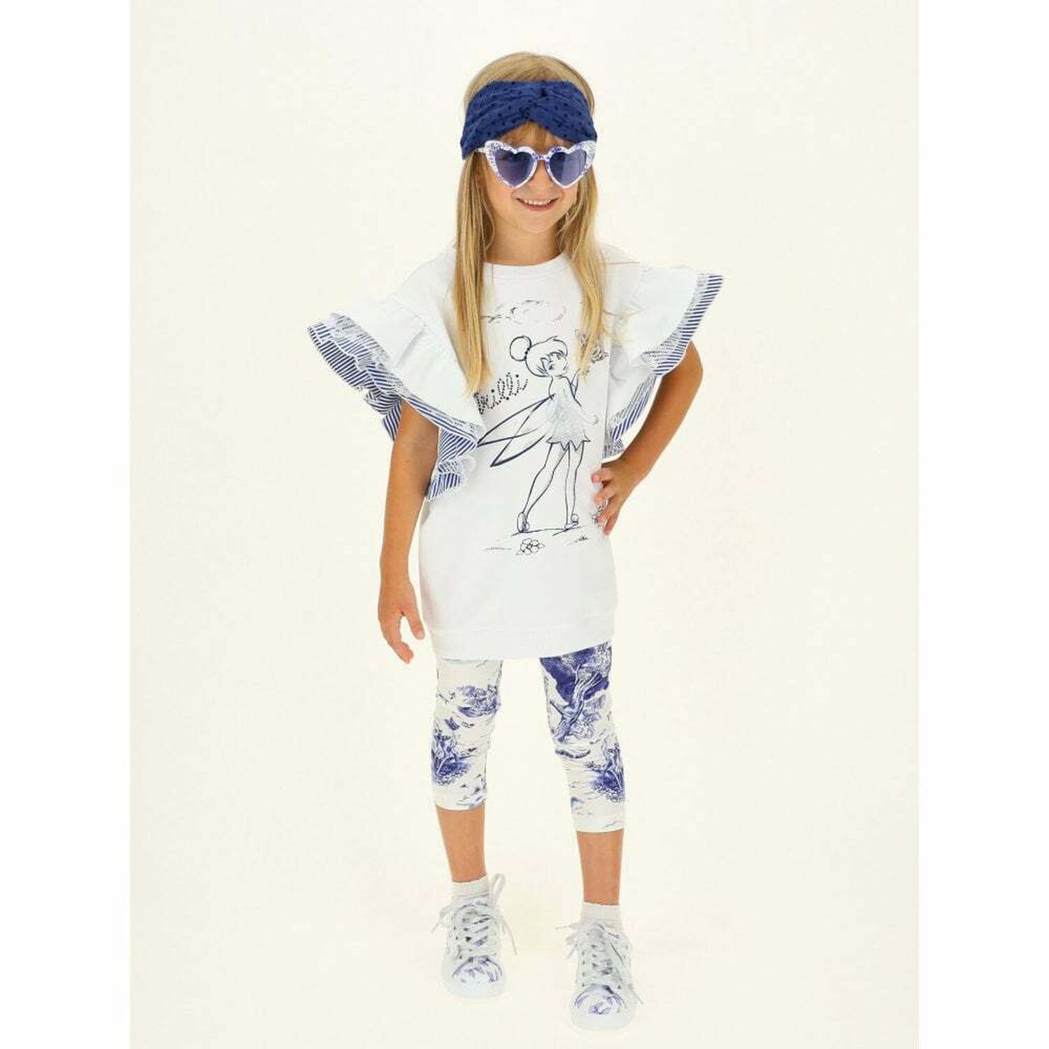 توب جامبير تينكربيل باللون الابيض والازرق, 1, hi-res