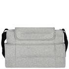 Grey Teddy Bear Logo Baby Changing Bag, 2, hi-res