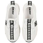 حذاء رياضى بالشعار باللون الأبيض, 1, hi-res