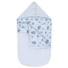 Blue Logo Reversible Baby Nest, 2, hi-res