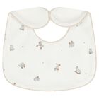 Ivory Embroidered Bibs ( 2 Pack ), 1, hi-res