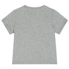 Grey Teddy Bear Logo T-Shirt, 1, hi-res