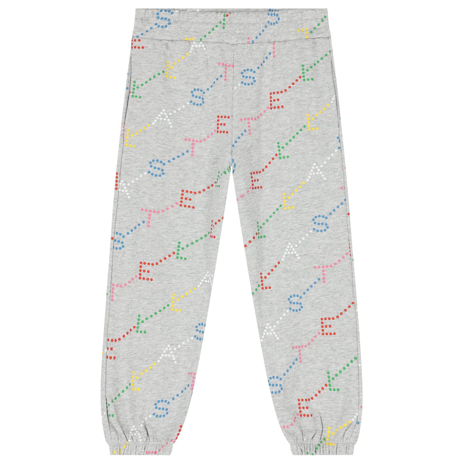 بدلة رياضية بنات بالشعار  باللون الرمادي, 1, hi-res image number null