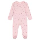 Baby Girls Pink Blossom Babygrow Set, 1, hi-res