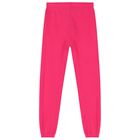 Girls Pink Logo Joggers, 1, hi-res