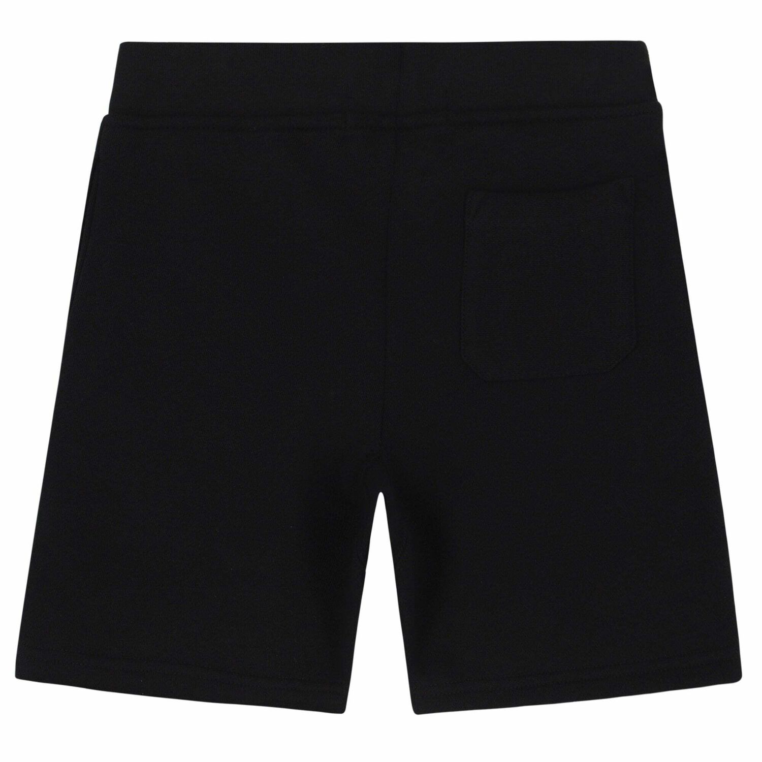 Boys Black Logo Shorts, 1, hi-res image number null