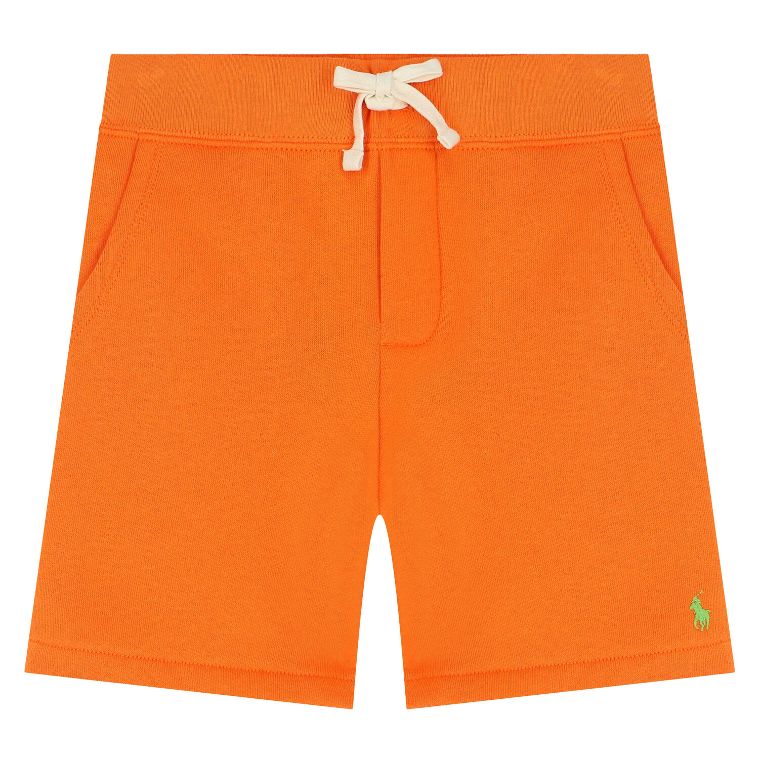 Boys Orange Logo Shorts, 1, hi-res image number null