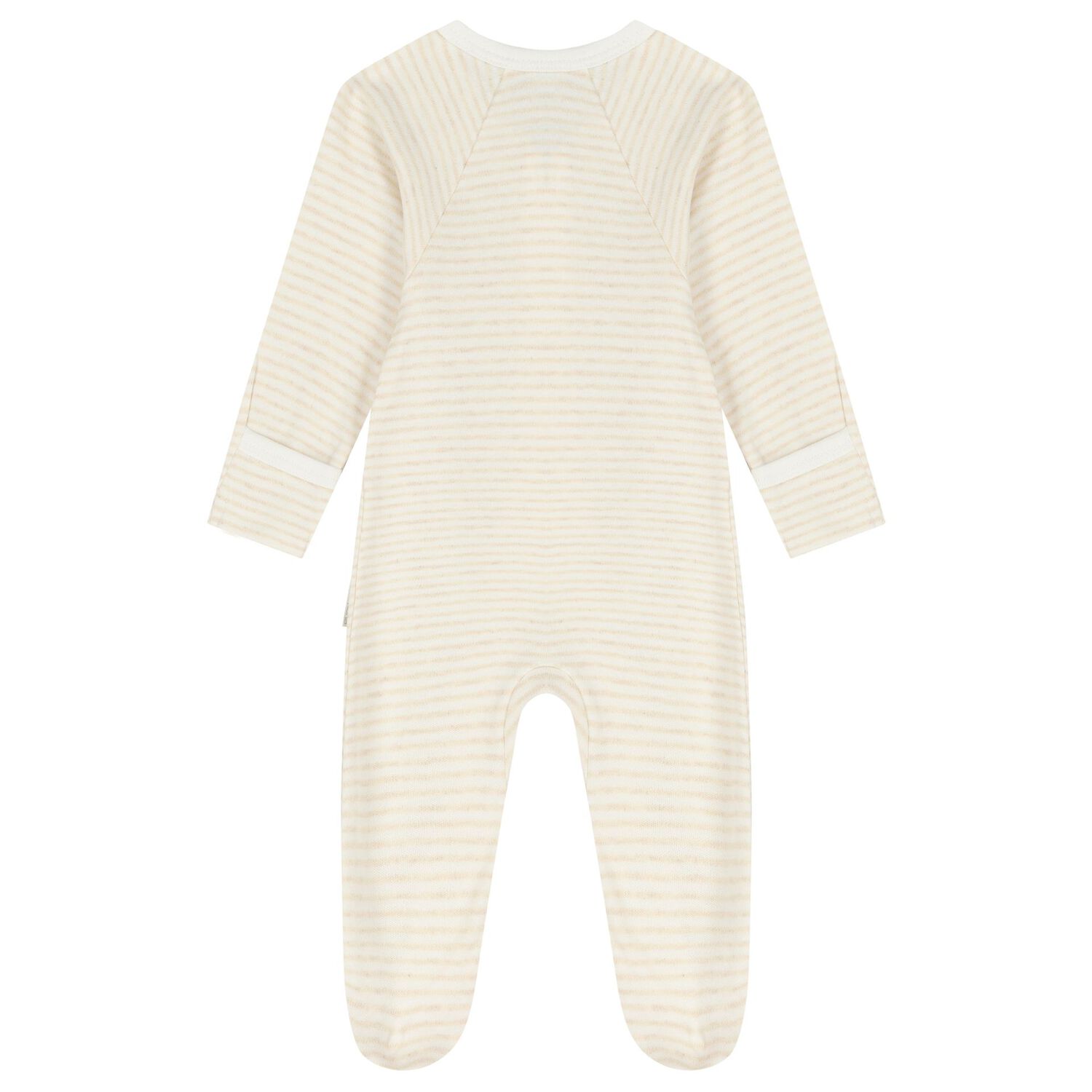 White & Beige Babygrows ( 2 Pack ), 6, hi-res image number null