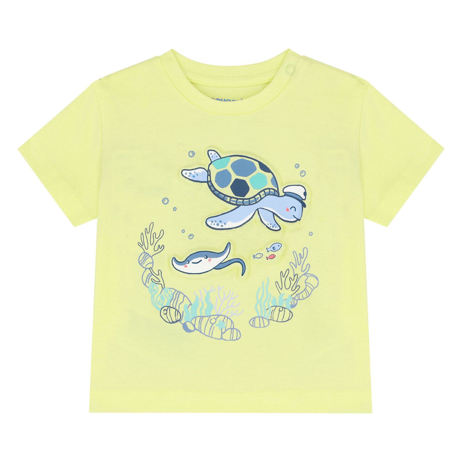 طقم شورت أصفر وأزرق للأولاد الصغار, 1, hi-res image number null