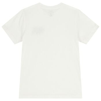 Boys White Logo T-Shirt