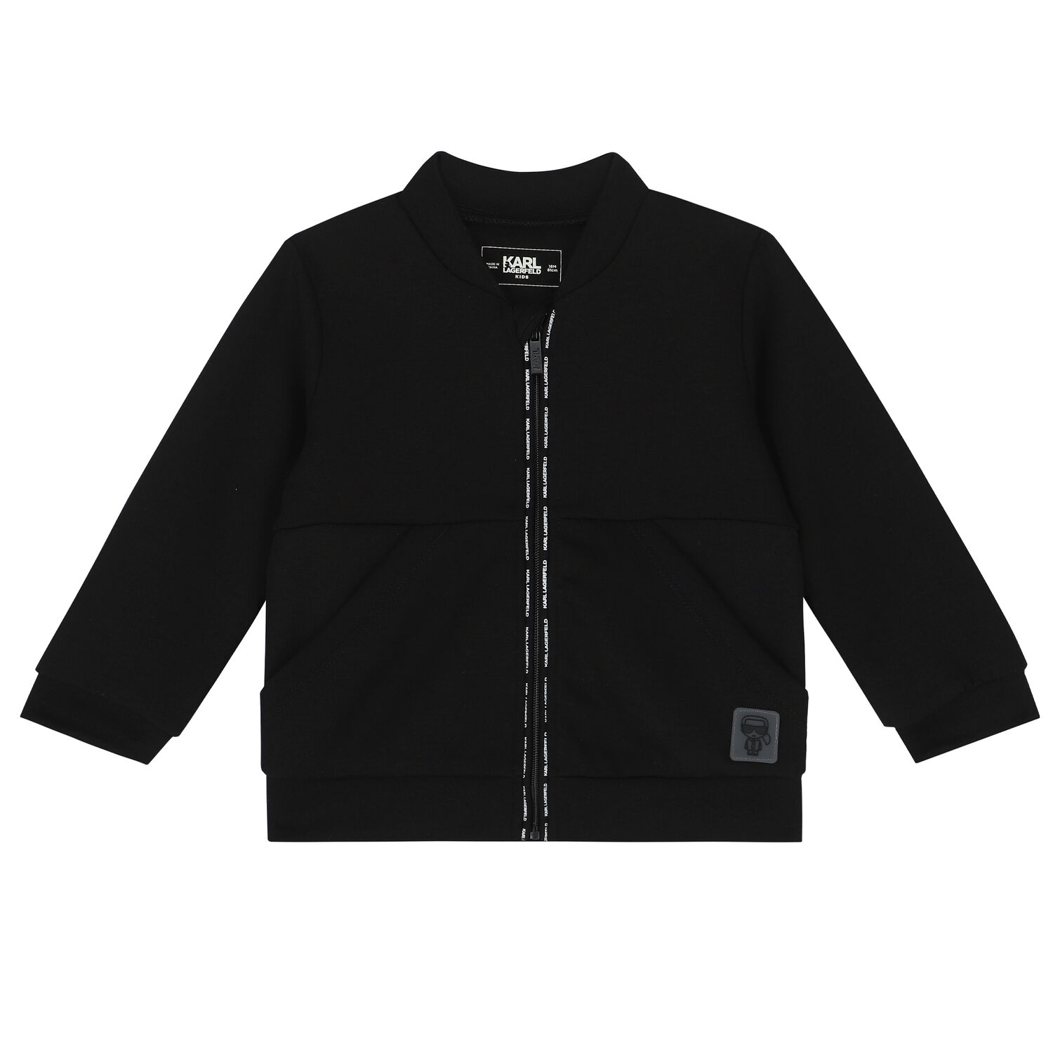 Younger Boys Black & White Logo 3-Piece Tracksuit, 1, hi-res image number null