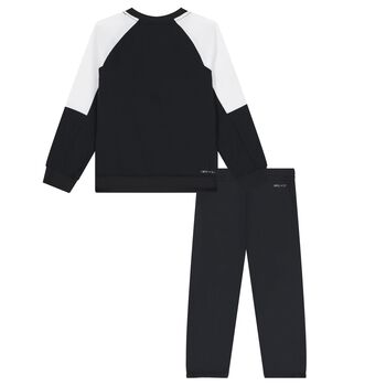 Black Logo Tracksuit