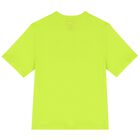 طقم أولاد شورت بالشعار باللون الأخضر نيون والأسود, 3, hi-res