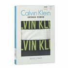 سراويل داخلية بالشعار باللون الابيض و الاسود للأولاد( قطعتين), 1, hi-res