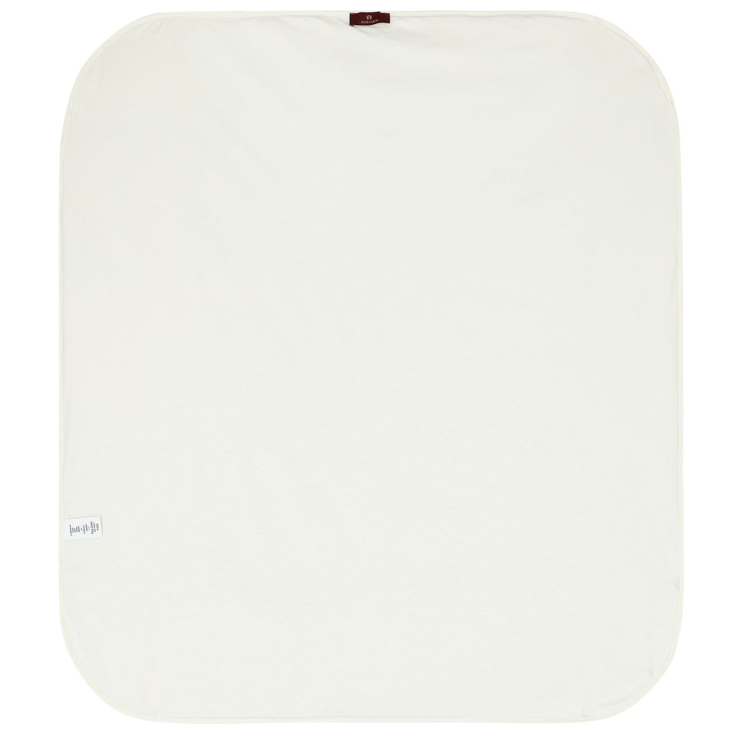 بطانية بالشعار باللون العاجي والذهبي, 1, hi-res