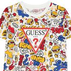 Boys White & Red Logo Tracksuit, 1, hi-res