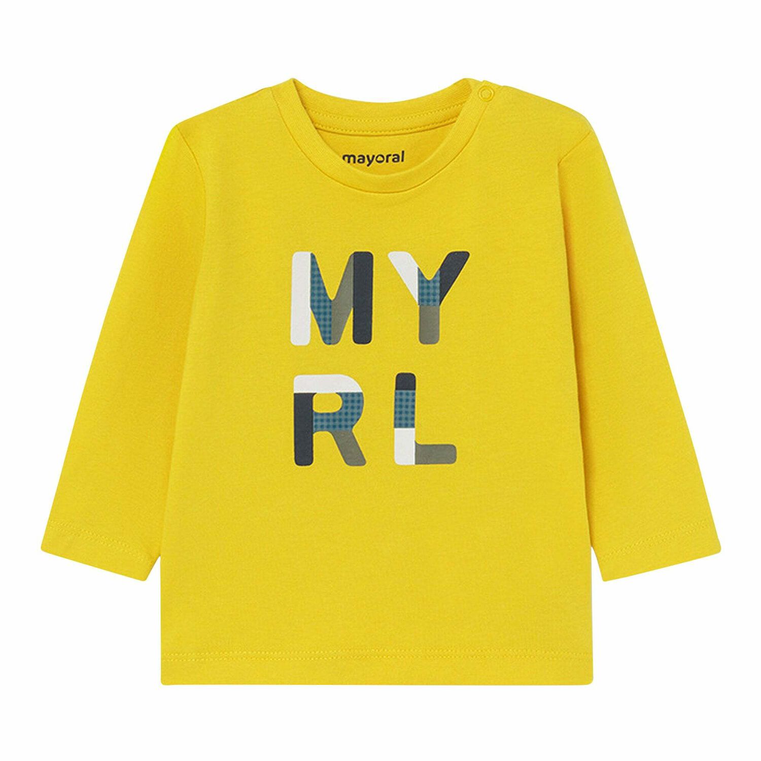 تيشيرت باللون الاصفر للاولاد, 1, hi-res image number null