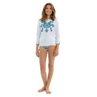 توب للشاطى باللون الابيض للبنات, 1, hi-res