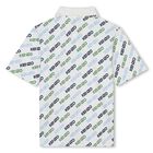 Boys Ivory Logo Polo Shirt, 1, hi-res