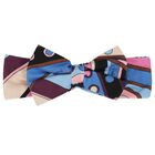 Baby Girls Pink & Blue Vivara Bow Headband, 1, hi-res
