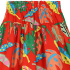 Girls Red Leaves Skirt, 1, hi-res