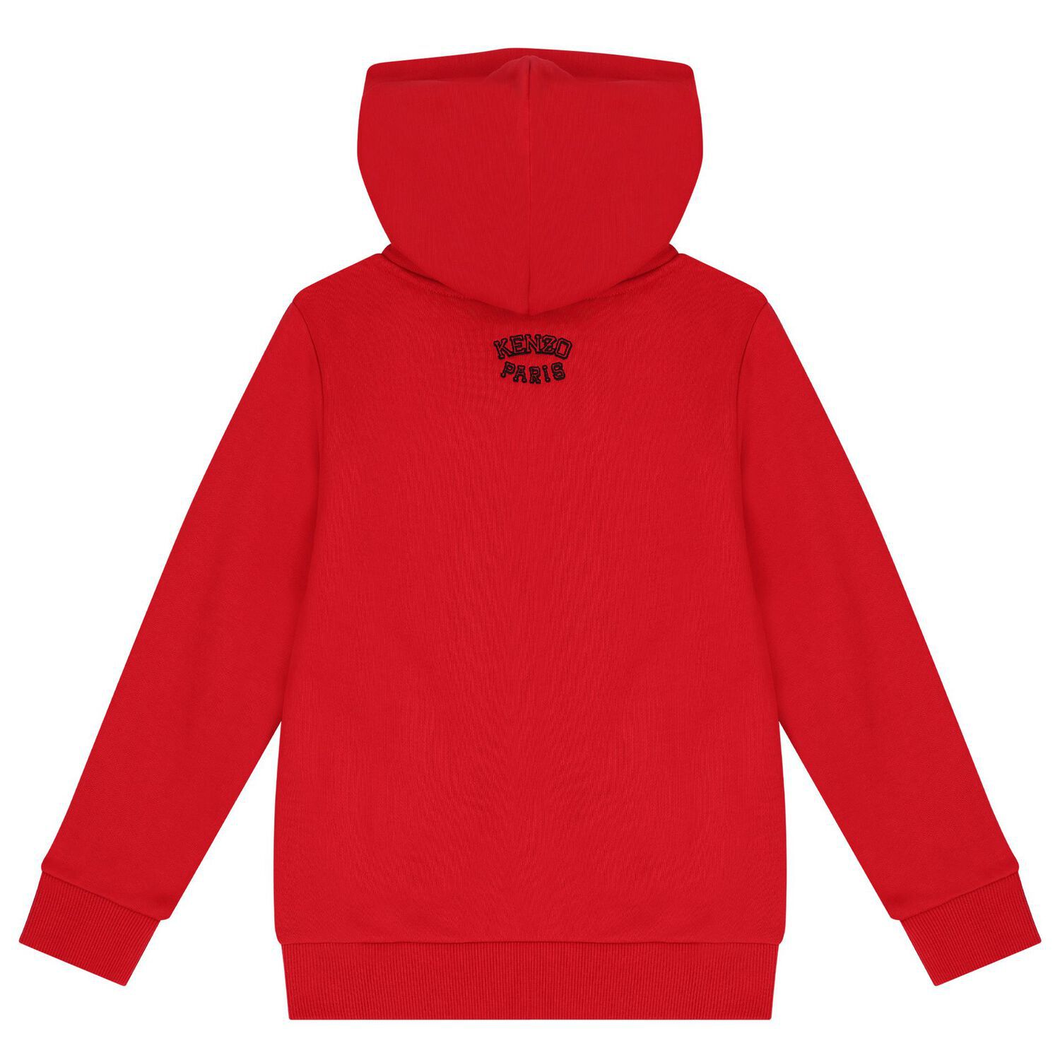 Boys Red Tiger Logo Hooded Top, 2, hi-res image number null