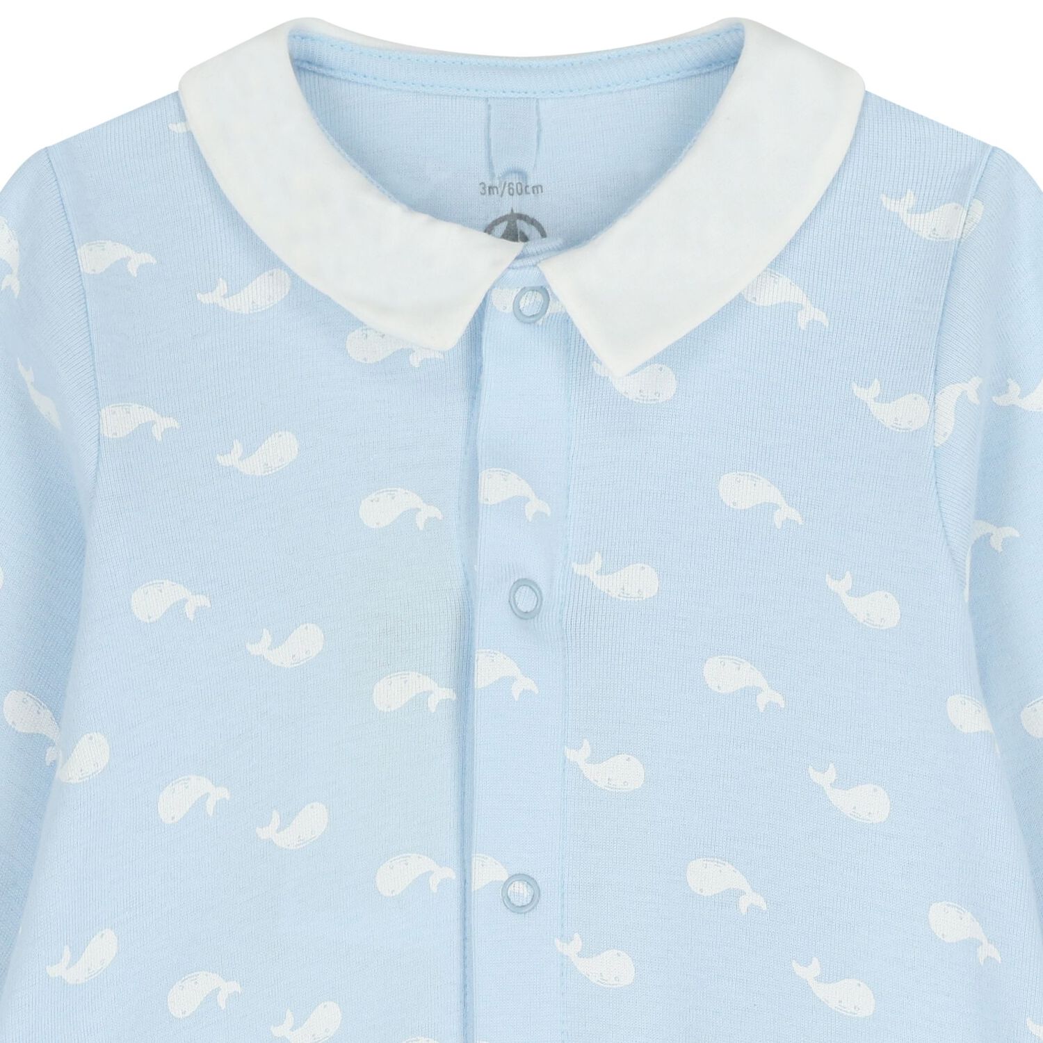 بدلة أطفال أولاد بتصميم الحوت الأزرق, 1, hi-res