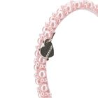 Girls Pink Embellished Pearl Headband, 2, hi-res