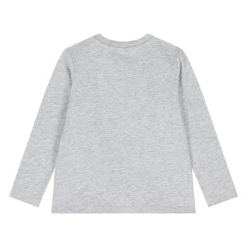 بلوزة سنجاب بأكمام طويلة للأولاد الصغار