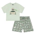 Boys Green Logo Stars Wars Shorts Set, 1, hi-res