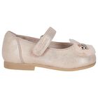 حذاء وردي ذهبي للبنات الصغار, 2, hi-res