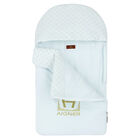 مدس بالشعار باللون الأزرق والذهبي, 2, hi-res