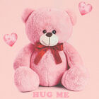 تيشيرت بنات بطبعة تيدى باللون الوردى, 1, hi-res