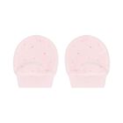 Baby Girls Pink Hat & Mitten Set, 2, hi-res