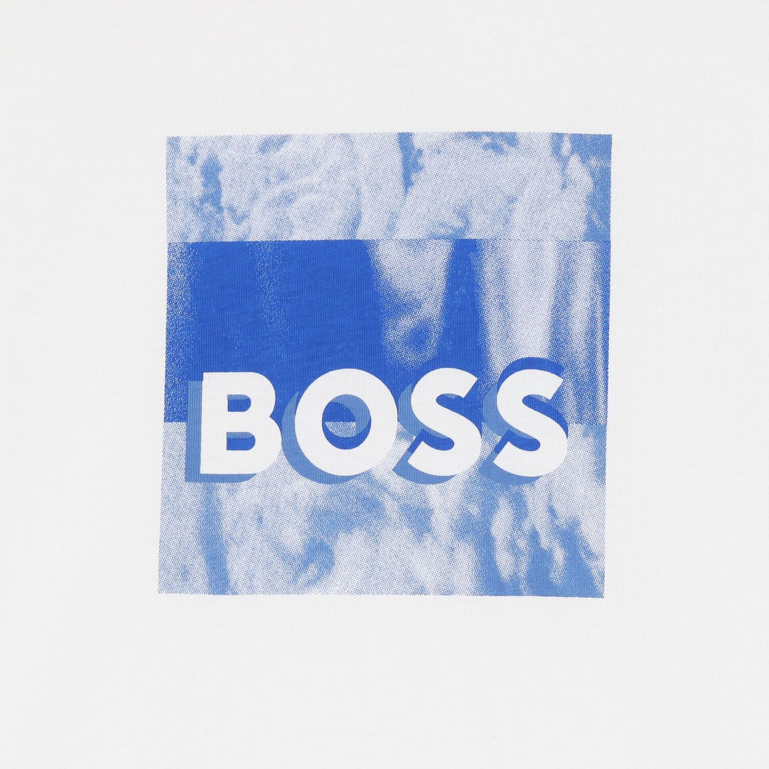 تيشيرت اولاد بالشعار باللون الابيض, 1, hi-res image number null