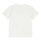 Baby Boys White Logo T-Shirt, 1, hi-res