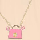 Girls Pink Logo Bag Dress, 2, hi-res