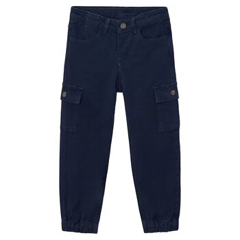 Boys Navy Blue Trousers