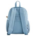Younger Boys Beige & Blue Hedgehog Backpack ( 30cm ), 2, hi-res
