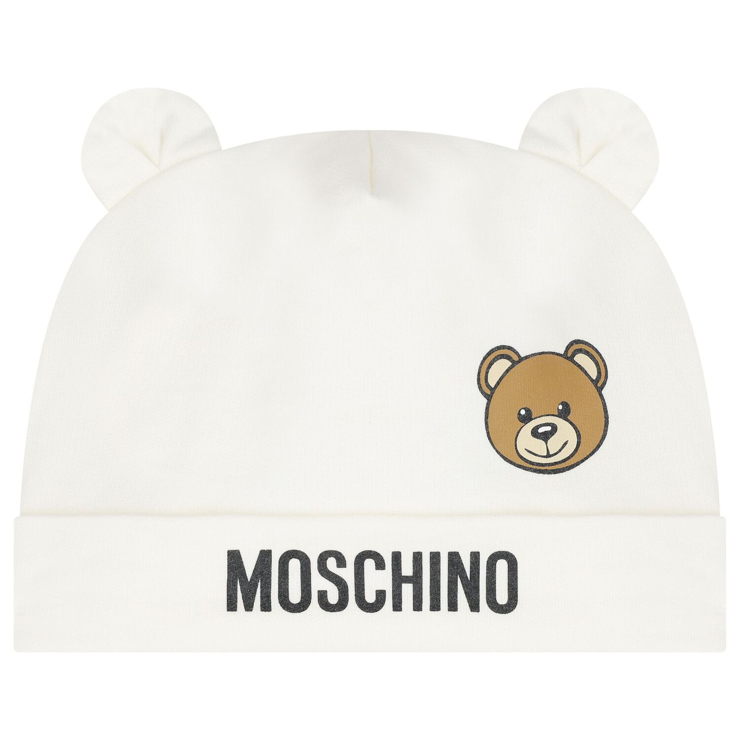 Ivory Teddy Bear Logo Babygrow Gift Set, 1, hi-res