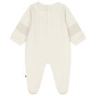 Ivory Logo Babygrow, 1, hi-res